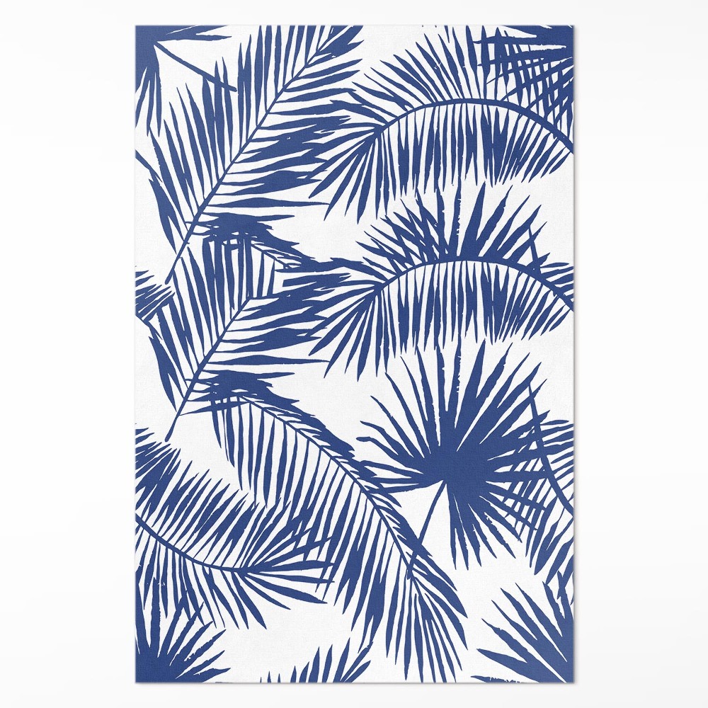 Pvc futószőnyeg Trópusi levelek illusztráció