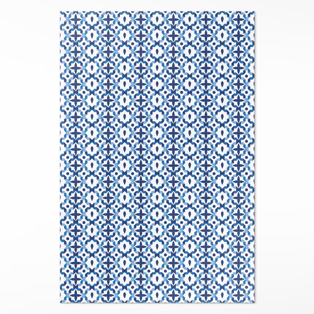 Mosható futószőnyeg Spanyol mozaik dekoratív minta