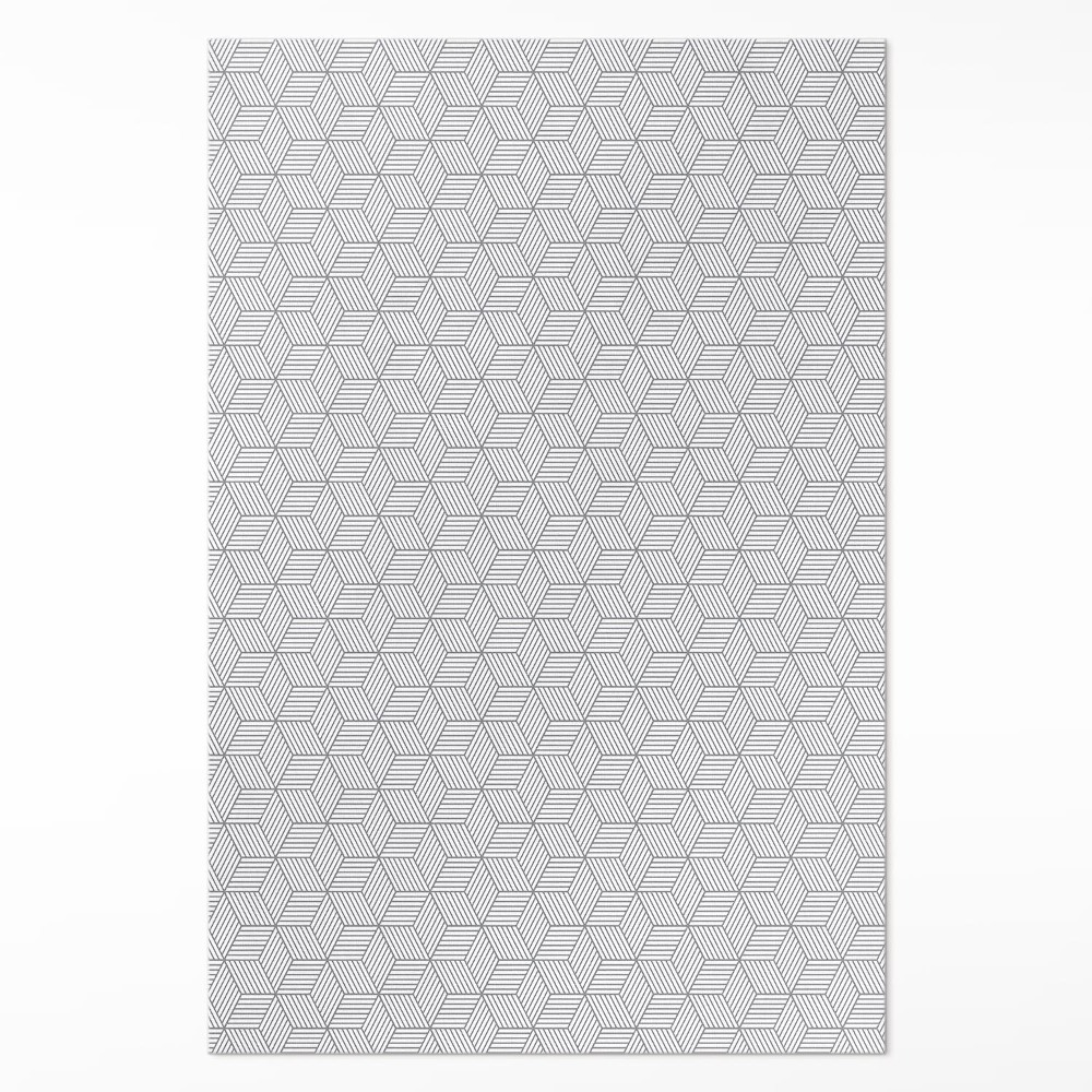 Pvc futószőnyeg Geometrikus mozaik finom minta