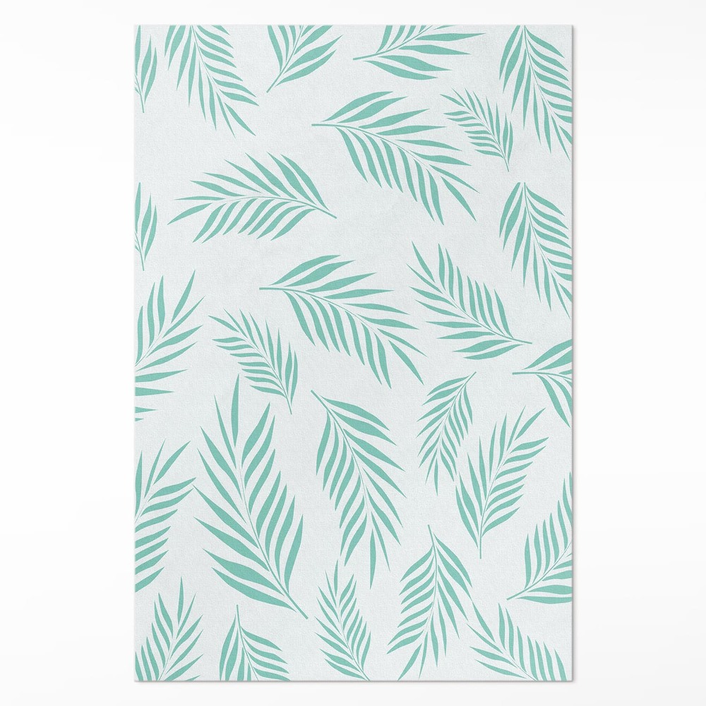 Műanyag szőnyeg Pálmaágak trópusi levelek