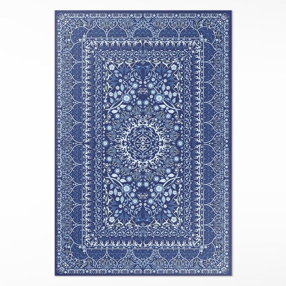 Mosható futószőnyeg Dekoratív minta antik stílusban