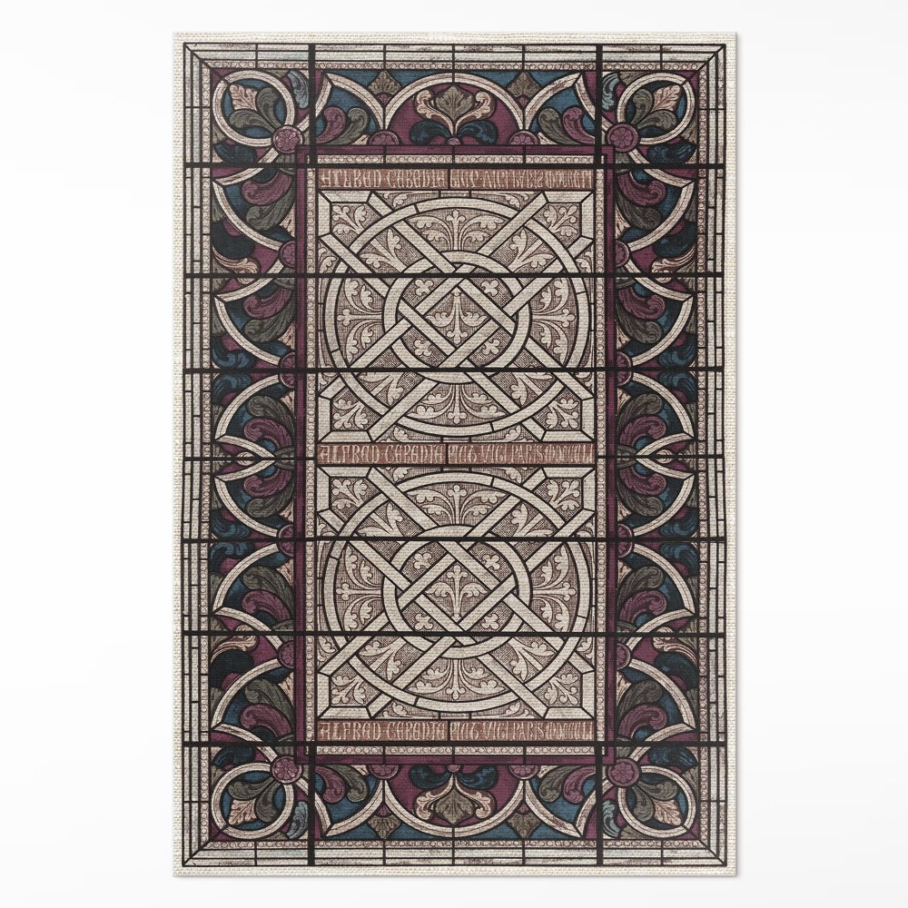 Műanyag szőnyeg Sir Digby Wyatt gótikus díszítmény