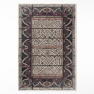 Műanyag szőnyeg Sir Digby Wyatt gótikus díszítmény