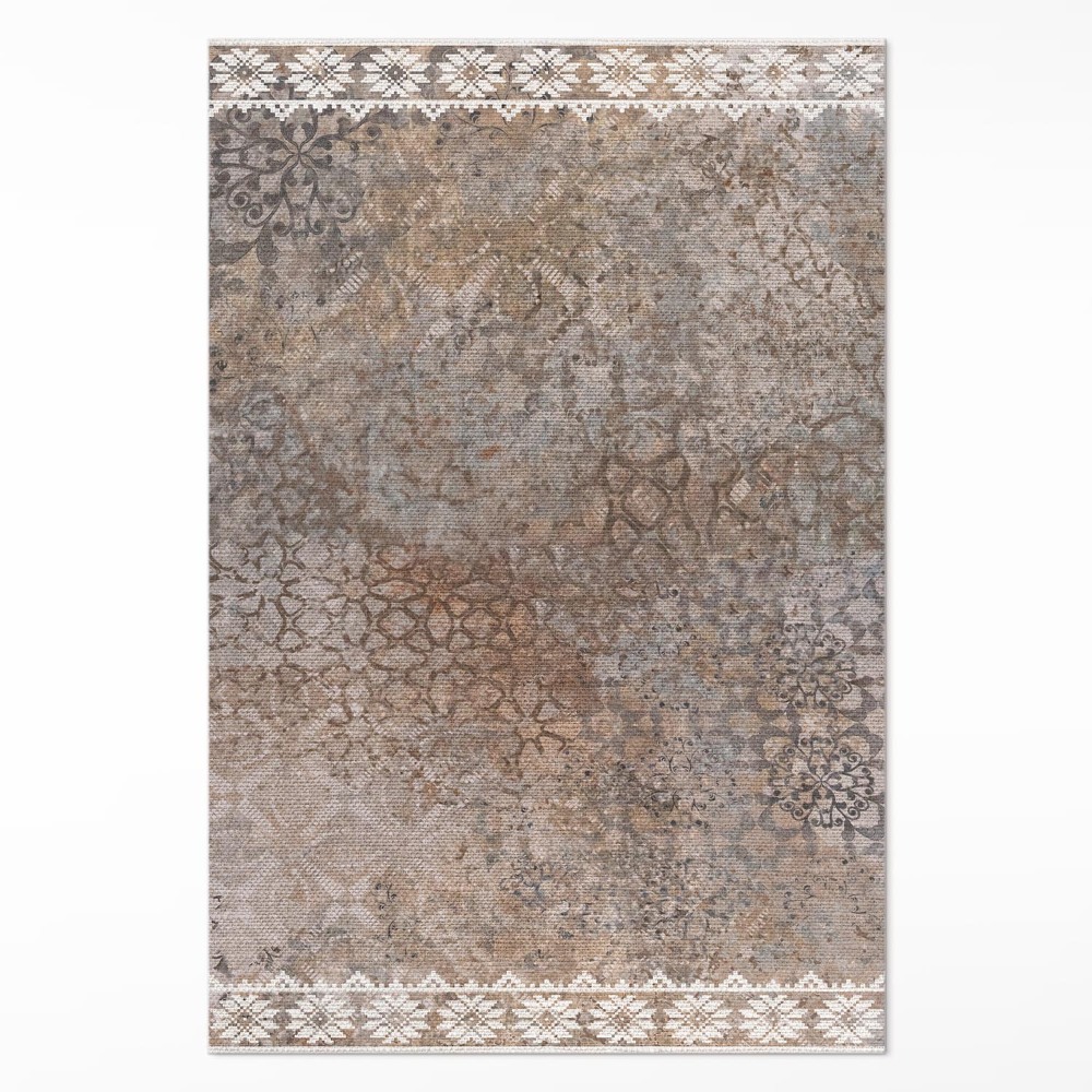 Pvc szőnyeg Poros, művészien öregített nyomtatás