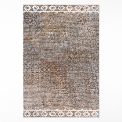 Pvc szőnyeg Poros, művészien öregített nyomtatás