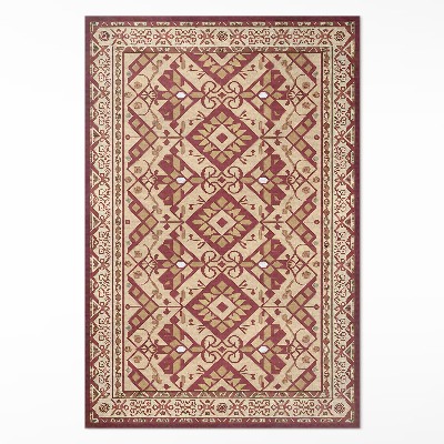 Pvc futószőnyeg Díszes minta régi vintage stílusban