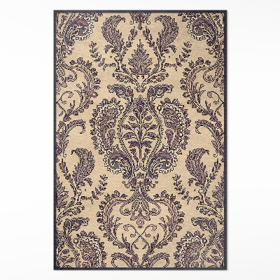 Műanyag szőnyeg Régi vintage díszítő dísz