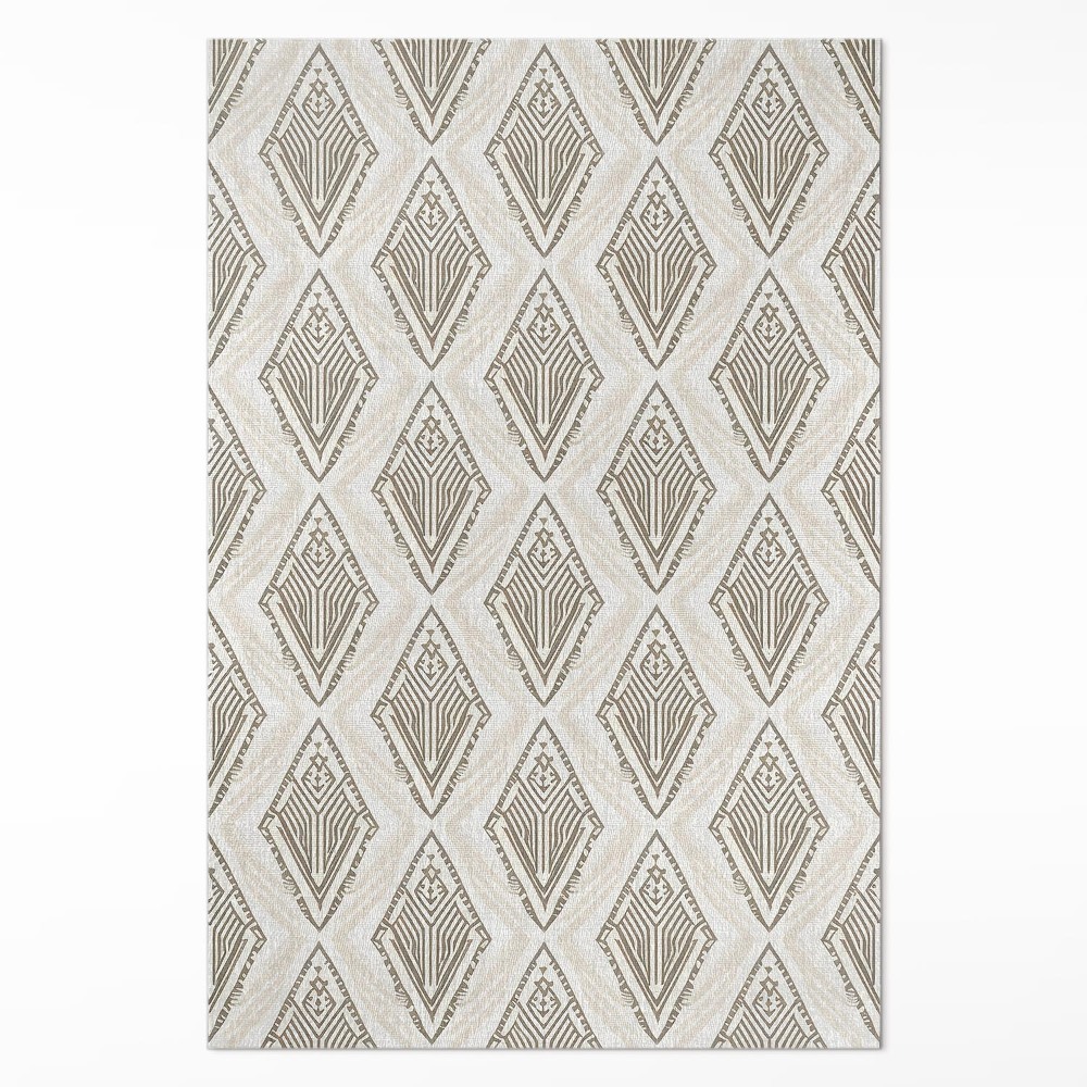 Műanyag szőnyeg Rendszeres dísz geometriai minta