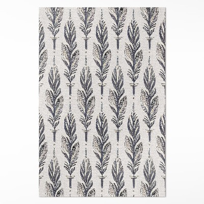 Pvc futószőnyeg Indiai tollak boho stílusban