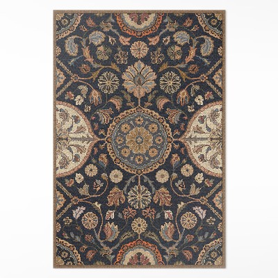 Pvc szőnyeg Növényi dísz dekoratív vintage minta