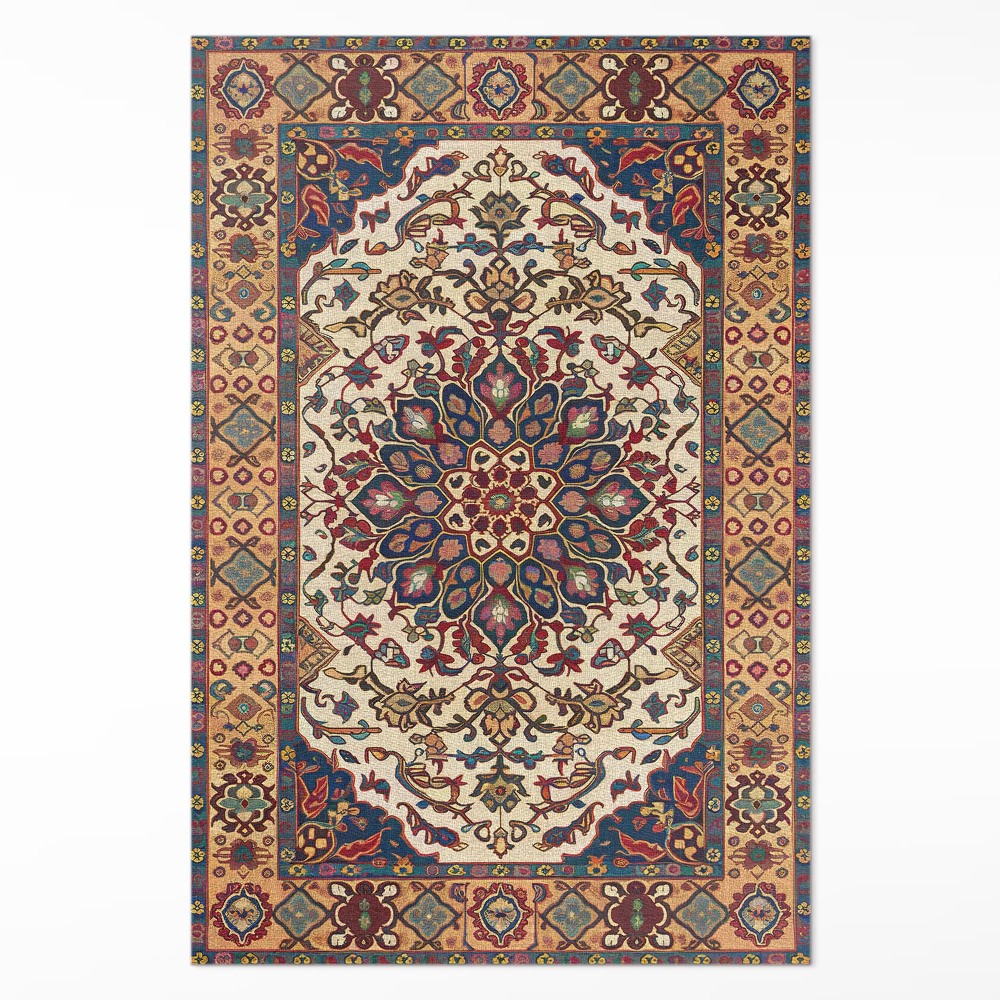 Műanyag szőnyeg Dísznövény díszítő dísz török stílusban