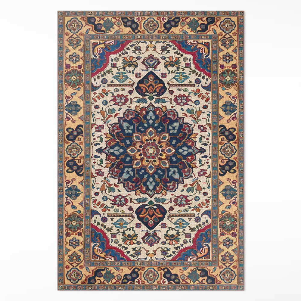 Pvc szőnyeg Perzsa stílusú dísznövény