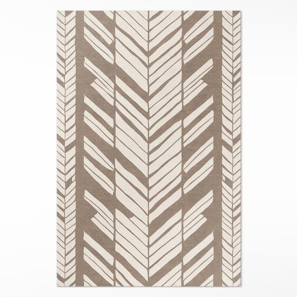 Mosható futószőnyeg Indiai kockás minta boho absztrakt