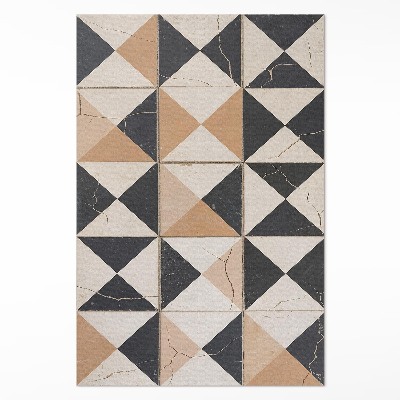 Mosható futószőnyeg Régi csempék utánzása