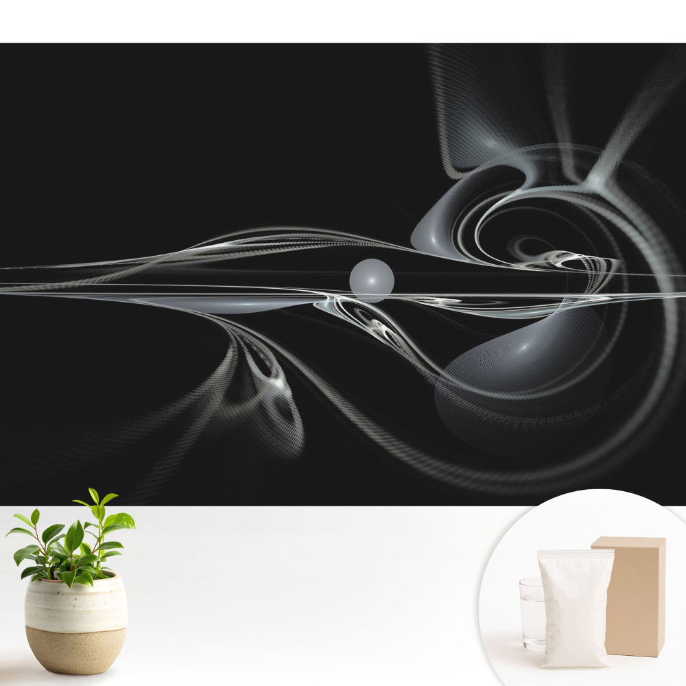 Tapéta Modern absztrakt áramló vonalak