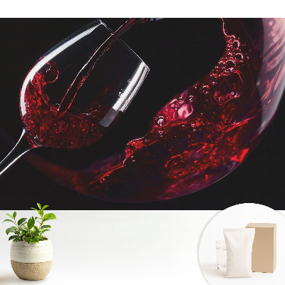 Modern tapéta Egy pohár kavargó bor