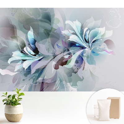 Tapéta Éteri virágok és absztrakció