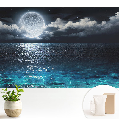 Tapéta A víz és az ég holdtájképének harmóniája