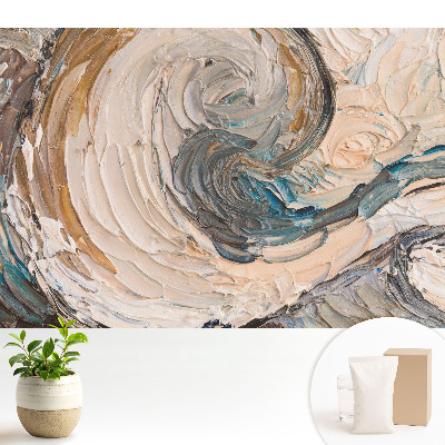 Tapéta Színek és örvények absztrakt mozaikja