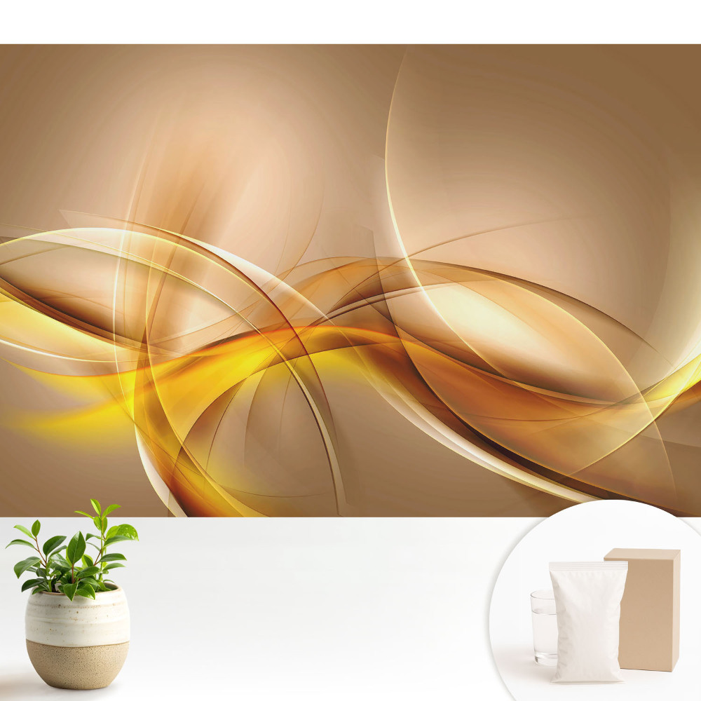 Dekor tapéta Egy absztrakt minta finom ívei