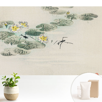 Dekor tapéta Tavirózsák a víz ellen