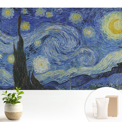 Dekor tapéta Absztrakt csillagok és kavargó felhők