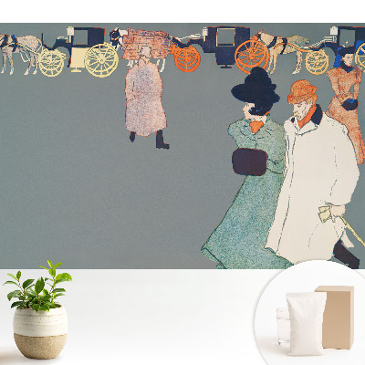 Tapéta Retro stílusú illusztratív nosztalgia