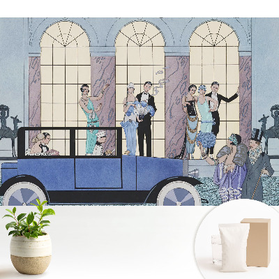 Dekor tapéta Stílusos 1920-as évekbeli ruhák, elegáns karakterek