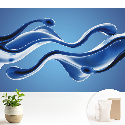 Tapéta Futurisztikus, folyékony formák