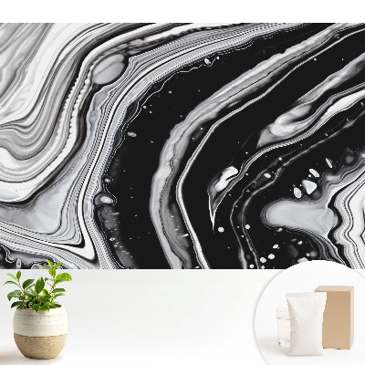 Modern tapéta Absztrakt vonalak szürke árnyalatokban