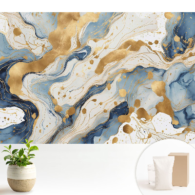 Tapéta A folyékony vonalak és színek harmóniája