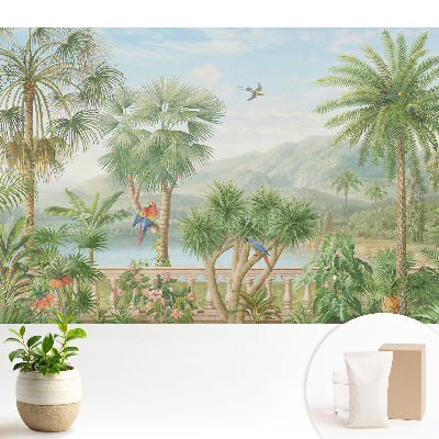 Dekor tapéta Trópusi kilátás egy természeti oázisra
