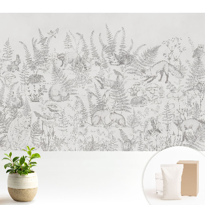 Modern tapéta Az erdő harmóniája a természetben