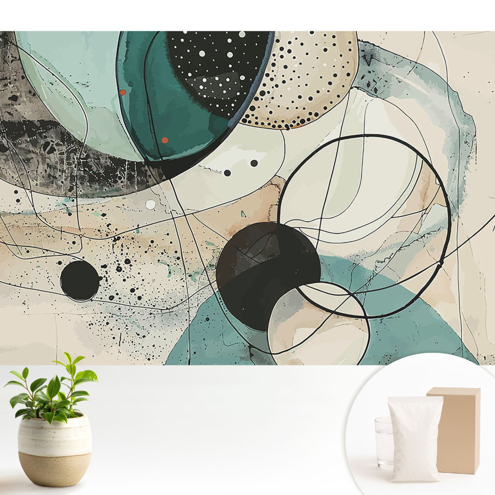 Tapéta Absztrakt geometriai kompozíció