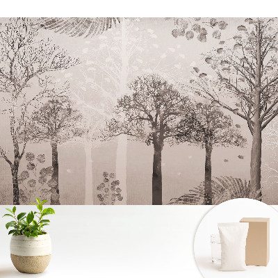 Tapéta Nyugtató erdei táj