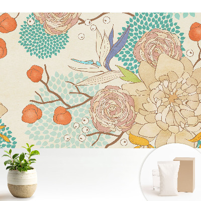 Tapéta Növényi absztrakciók frissesség otthonosság