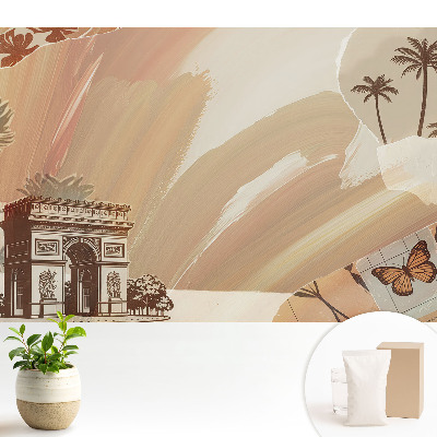 Modern tapéta Egzotikus utazási témák