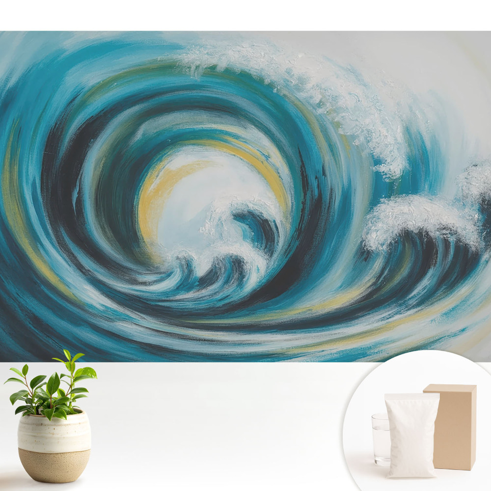 Dekor tapéta Dinamikus hullám absztrakció