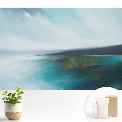 Dekor tapéta Absztrakt kék táj