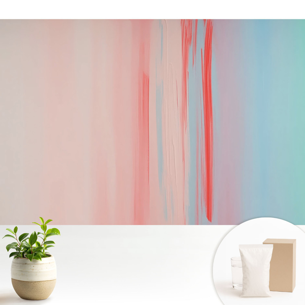 Tapéta Pasztell átmenetek és vörös