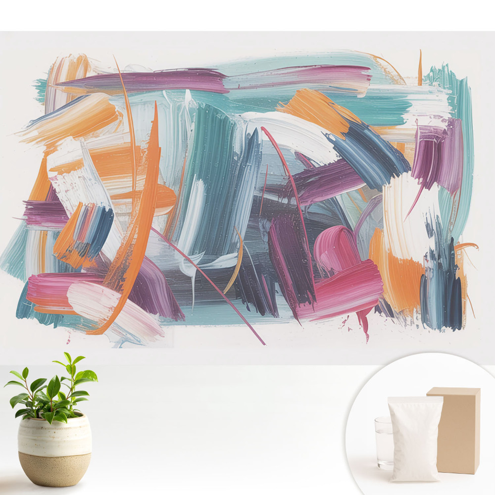 Modern tapéta Színes absztrakció, tele energiával