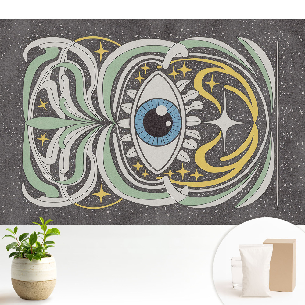 Dekor tapéta Szimbolikus absztrakció, tele harmóniával