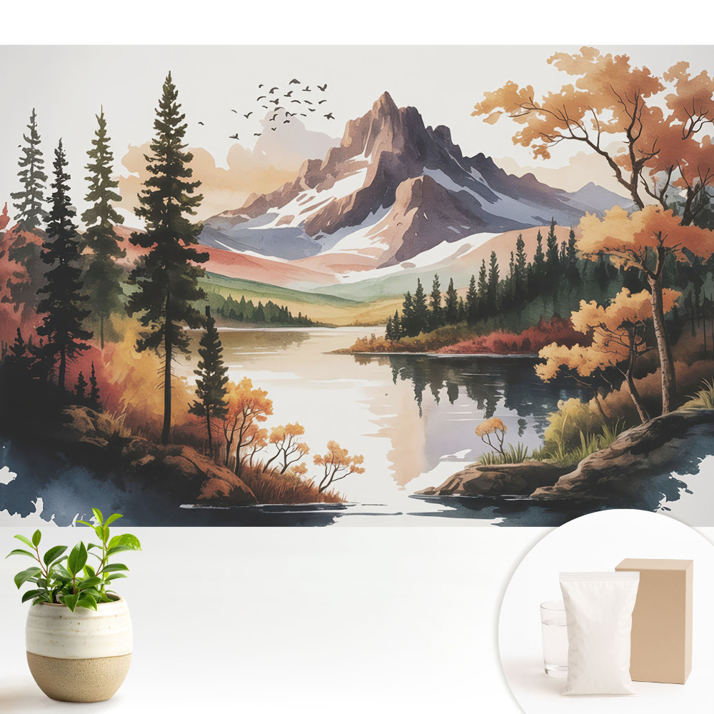 Dekor tapéta Őszi hegyi panoráma