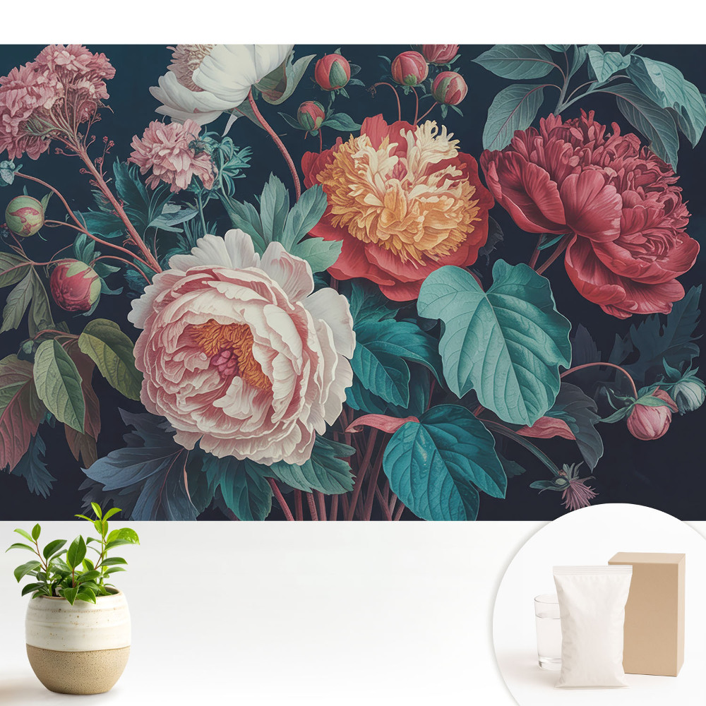 Tapéta Virágok klasszikus harmóniája