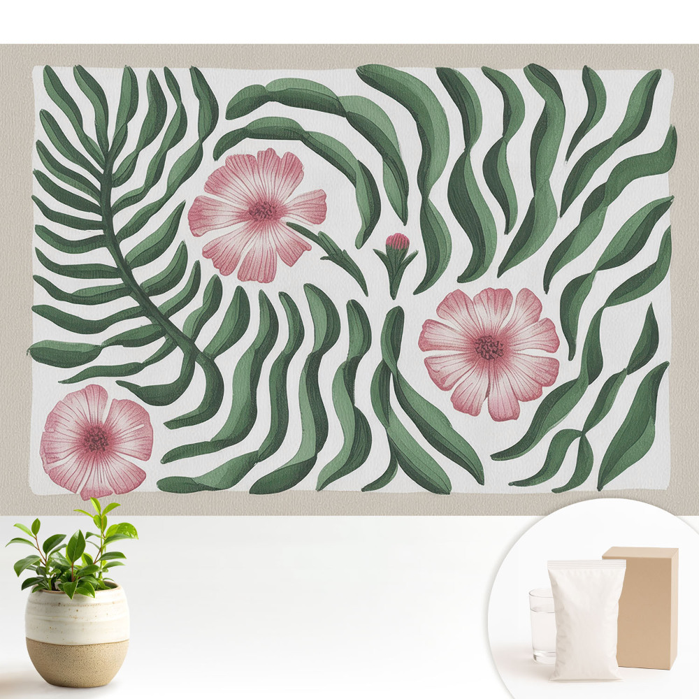 Dekor tapéta Növényi szimmetria elegancia természet