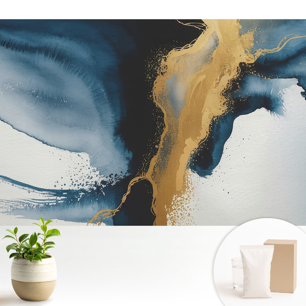 Dekor tapéta Egy absztrakt szín- és kontrasztfolyam