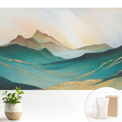 Tapéta Hegyek és absztrakció