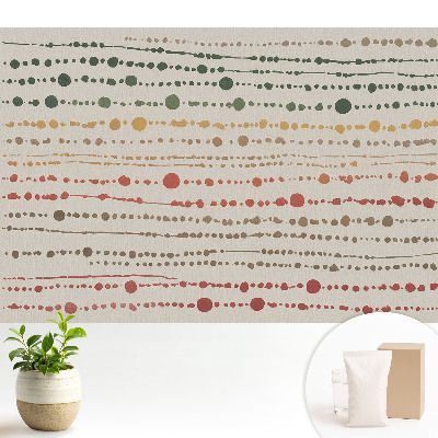 Modern tapéta Színes vonalak és pontok