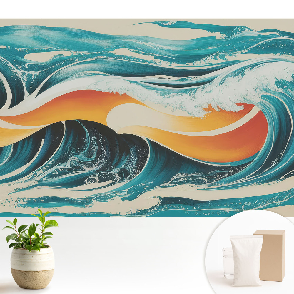 Modern tapéta Absztrakt energiaóceán