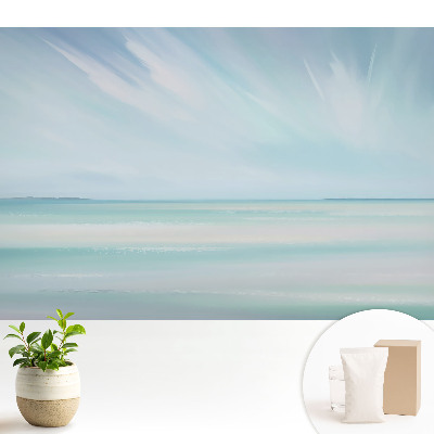 Modern tapéta Pasztell ég és tenger harmóniája